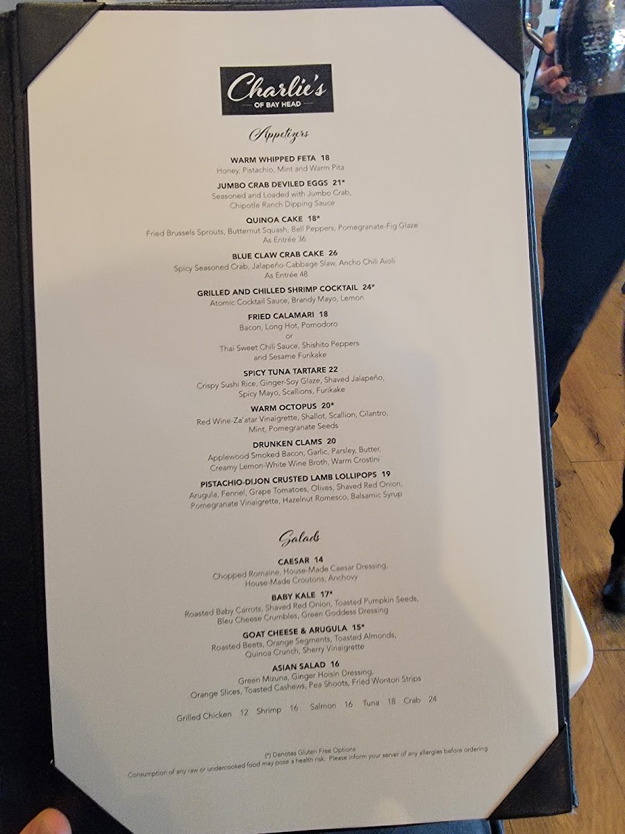 Charlies of Bay Head Menu - Image 6